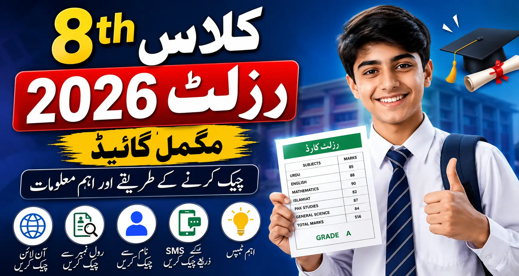 8th Class Result 2026