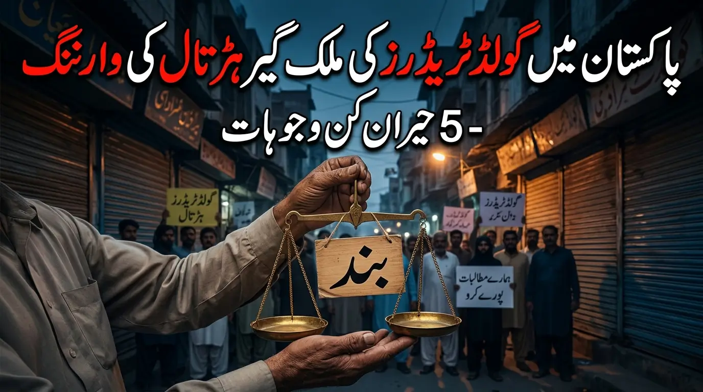 Gold Traders in Pakistan Warn of Nationwide Strike